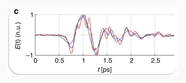 OH1 THz electric field trace